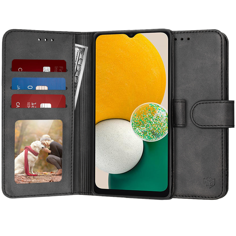 Torbica Techsuit "Diary Book" za Samsung Galaxy A13 5G / Galaxy A04s - crna