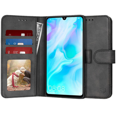 Torbica Techsuit "Diary Book" za Huawei P30 Lite - crna