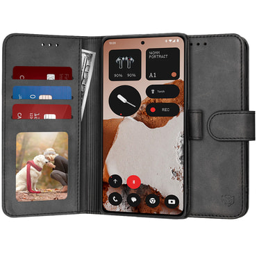 Torbica Techsuit "Diary Book" za Nothing CMF Phone 2 Pro - crna
