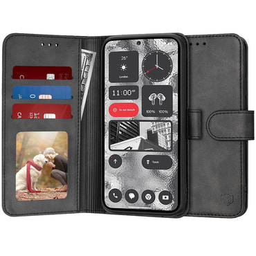 Torbica Techsuit "Diary Book" za Nothing Phone (2) - crna