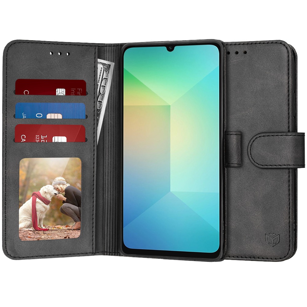 Torbica Techsuit "Diary Book" za Samsung Galaxy A06 - crna