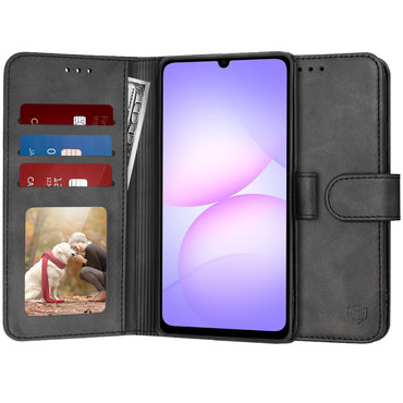 Torbica Techsuit "Diary Book" za Samsung Galaxy A07 - crna