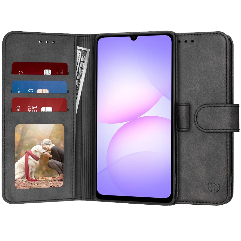 Torbica Techsuit "Diary Book" za Samsung Galaxy A07 - crna