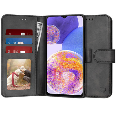 Torbica Techsuit "Diary Book" za Samsung Galaxy A23 - crna
