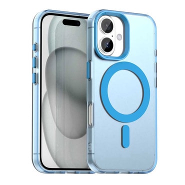 Hibridna maska Techsuit "CandyCase MagSafe" za iPhone 16 - blue