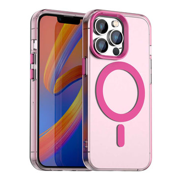Hibridna maska Techsuit "CandyCase MagSafe" za iPhone 13 Pro - pink