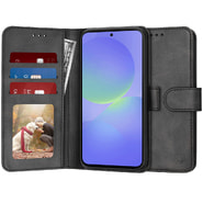 Torbica Techsuit "Diary Book" za Samsung Galaxy A36 - crna