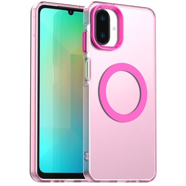 Hibridna maska Techsuit "CandyCase MagSafe" za Samsung Galaxy A07 - pink
