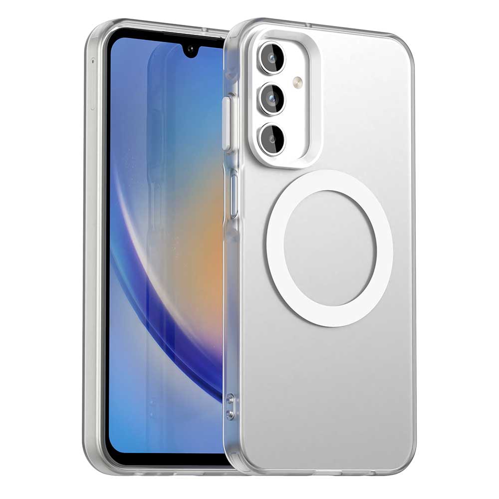 Hibridna maska Techsuit "CandyCase MagSafe" za Samsung Galaxy A15 - white