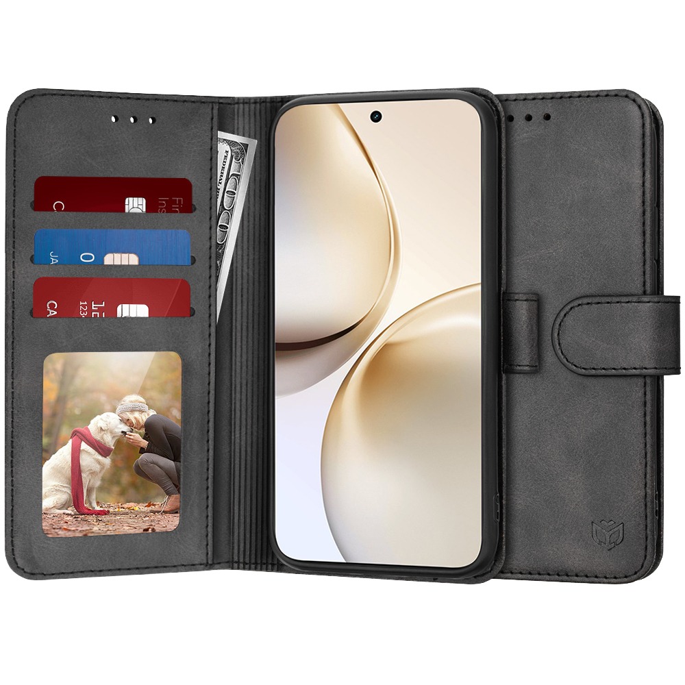 Torbica Techsuit "Diary Book" za Realme 14 Pro Plus - crna