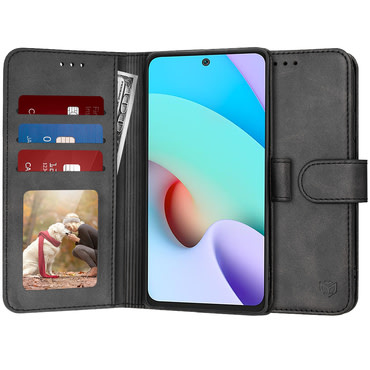 Torbica Techsuit "Diary Book" za Xiaomi Redmi 14C / Poco C75 - crna