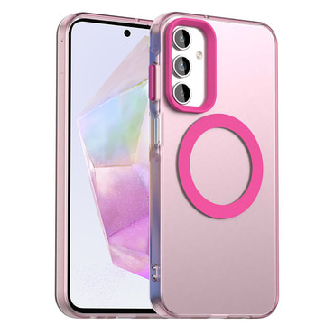 Hibridna maska Techsuit "CandyCase MagSafe" za Samsung Galaxy A35 - pink