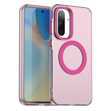 Hibridna maska Techsuit "CandyCase MagSafe" za Samsung Galaxy A36 - pink