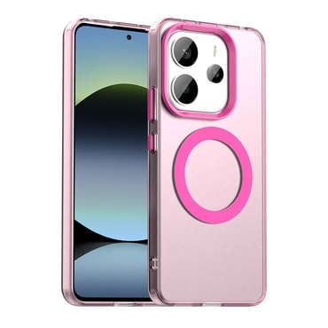 Hibridna maska Techsuit "CandyCase MagSafe" za Xiaomi Redmi Note 14 5G - pink