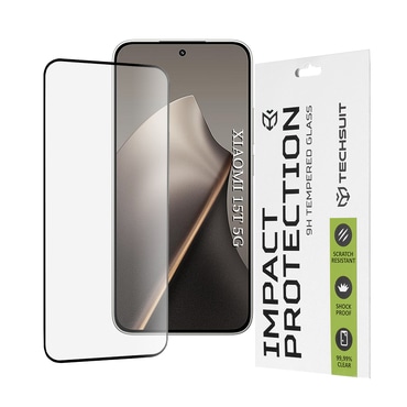 Premium 3D Full Body zaštitno staklo Techsuit za Xiaomi 15T - crno