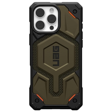 Maska UAG "Monarch Pro Kevlar Mag" za iPhone 16 Pro Max - kevlar element green