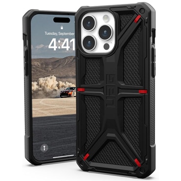 Maska UAG "Monarch" za iPhone 15 Pro Max - kevlar black
