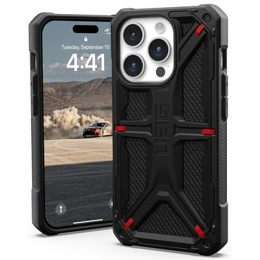 Maska UAG "Monarch" za iPhone 15 Pro - kevlar black
