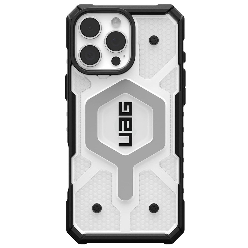Maska UAG "Pathfinder Clear MagSafe" za iPhone 16 Pro - ice silver