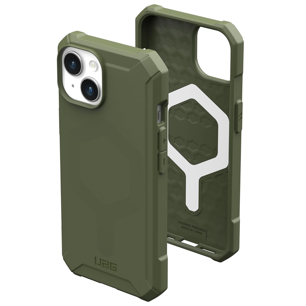 Maska UAG "Essential Armor MagSafe" za iPhone 15 - olive drab