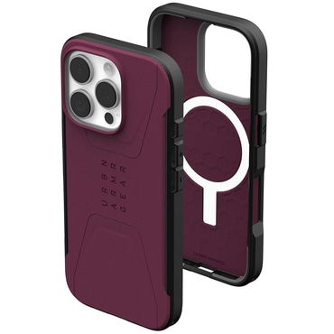 Maska UAG "Civilian" za iPhone 16 Pro Max - bordeaux