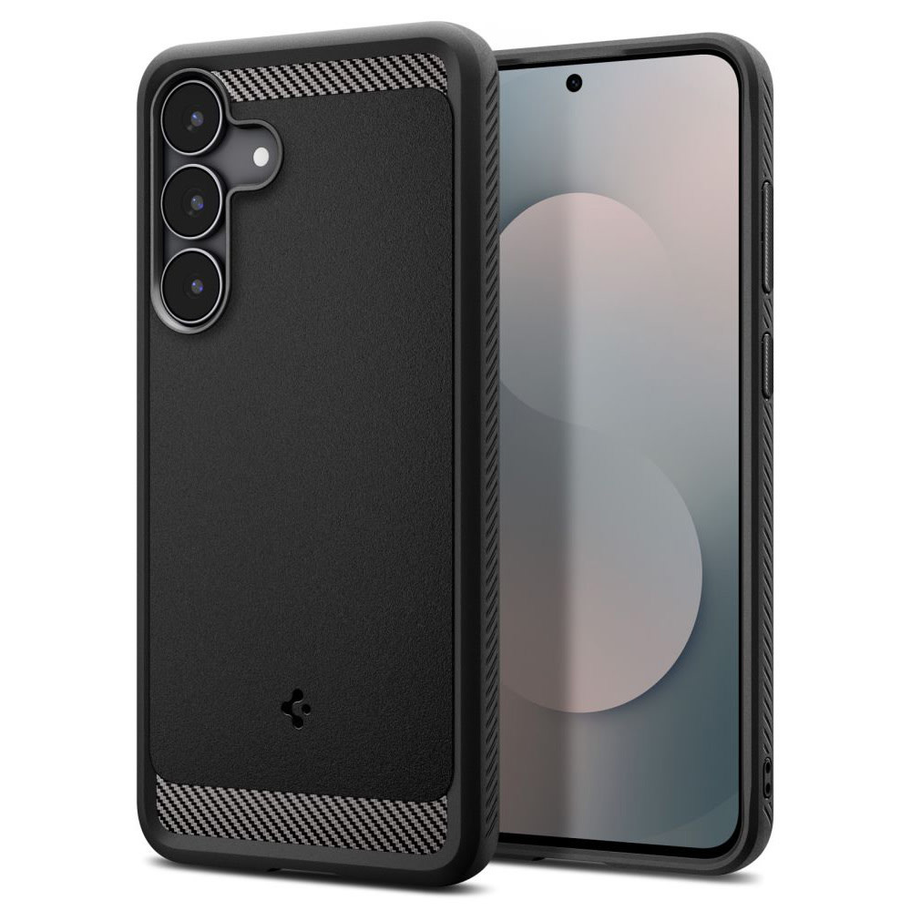 Maska Spigen "Rugged Armor" za Samsung Galaxy S25 FE - black