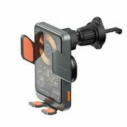 Magnetni QI automobilski držač  Havit "W3033" s automatskim otvaranjem za ventilacijski utor, 15W - black silver Magnetni QI automobilski držač  Havit "W3033" s automatskim otvaranjem za ventilacijski utor, 15W - black silver