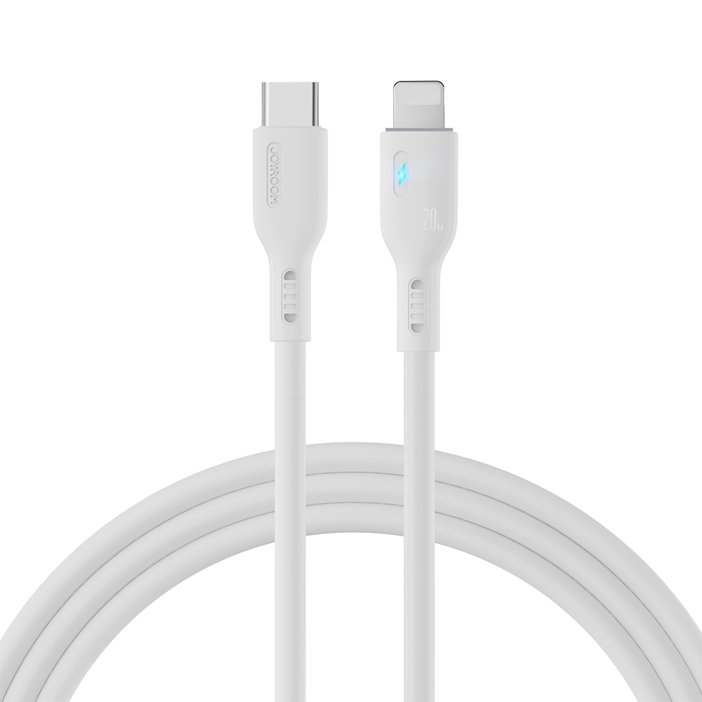 Lightning u USB-C kabel za punjenje i prijenos podataka Dudao "A13" 20W i 480 Mbps prijenosa podataka - 2m - bijeli