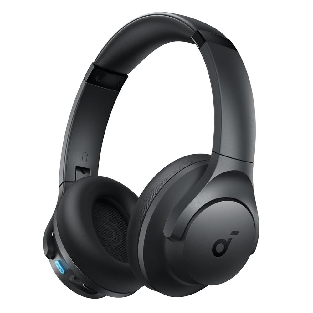 Bežične Over-Ear Bluetooth slušalice Anker "SoundCore Q11i" s dubokim basovima 60-satnom reprodukcijom glazbe - black