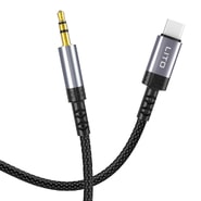 Pleteni USB-C u AUX 3.5mm audio kabel Lito "LA01T" - 1m