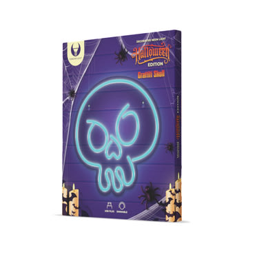 Neon LED lampa Forever Light "Graffiti Skull" - tirkizna Neon LED lampa Forever Light "Graffiti Skull" - tirkizna