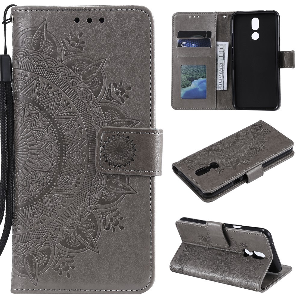Torbica "Flower" za LG K40 - crna