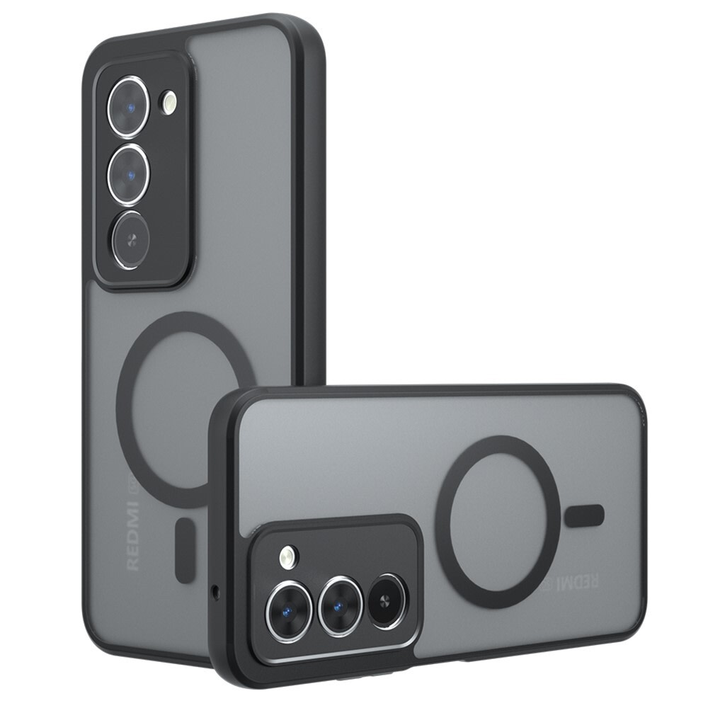 Hibridna maska "HaloFrost II MagSafe" za Xiaomi Redmi 15 4G / Redmi 15 5G - black