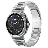 Premium metalni remen Spigen Modern Fit za Samsung Galaxy Watch8 40 mm / Watch8 44 mm / Watch8 Classic 46 mm - srebrni