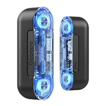 Prijenosni grijač za ruke Ocoopa 2u1 "UT2sGamerPRO" s prilagodljivom temperaturom, ugrađenim powerbankom i magnetnim spajanjem te RGB osvjetljenjem - crni