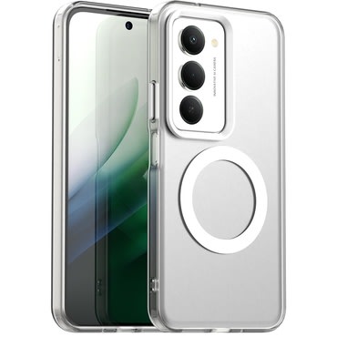 Hibridna maska Techsuit "CandyCase MagSafe" za Xiaomi Redmi 15 4G / Redmi 15 5G - white