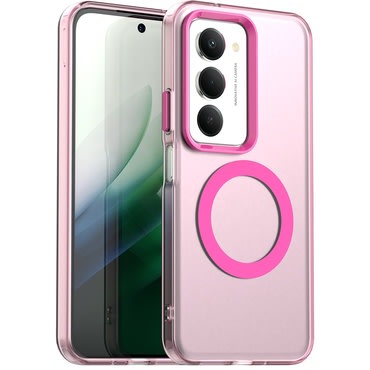 Hibridna maska Techsuit "CandyCase MagSafe" za Xiaomi Redmi 15 4G / Redmi 15 5G - pink