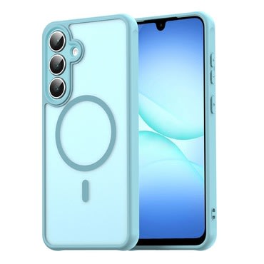 Hibridna maska "HaloFrost II MagSafe" za Samsung Galaxy A17 4G / A17 5G - mint green