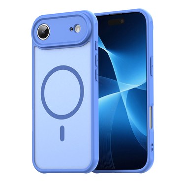 Hibridna maska "HaloFrost II MagSafe" za iPhone Air - sky blue