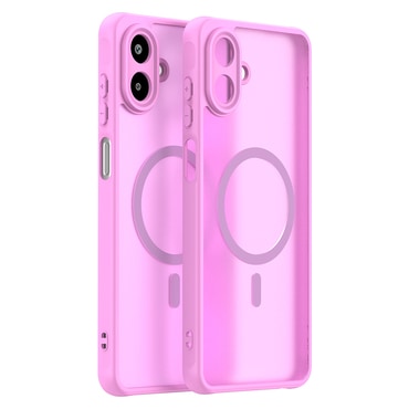 Hibridna maska "HaloFrost II MagSafe" za Samsung Galaxy A07 - pink