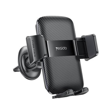 Auto držač Yesido "C251" za ventilacijski otvor s automatskim zatvaranjem - crni