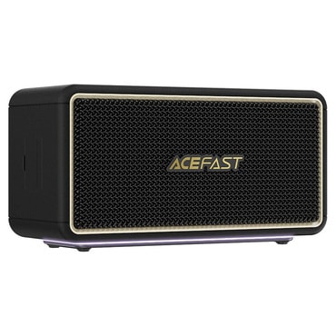 Bluetooth zvučnik Acefast K3 Ultra snage 120W s 360° prostornim zvukom i RGB osvjetljenjem - crni