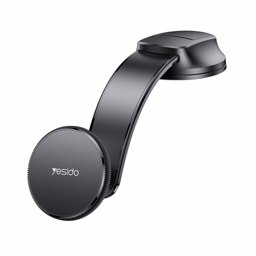Automobilski magnetni držač Yesido "C176" za armaturnu ploču i vjetrobransko staklo - crno