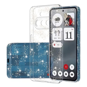 Prozirna TPU gel maskica Techsuit "SparkleSkin" za Nothing Phone (3a)