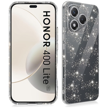 Prozirna TPU gel maskica Techsuit "SparkleSkin" za Honor 400 Lite