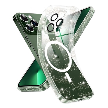 Prozirna TPU gel maskica Techsuit "SparkleSkin Mag" za iPhone 13 Pro