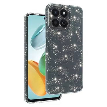 Prozirna TPU gel maskica Techsuit "SparkleSkin" za Honor 200 Smart / X7c
