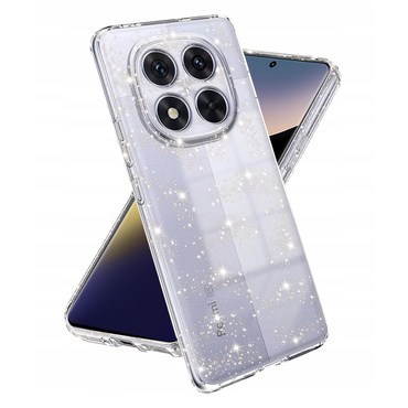 Prozirna TPU gel maskica Techsuit "SparkleSkin" za Xiaomi Redmi Note 14 Pro 5G / Poco X7