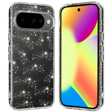 Prozirna TPU gel maskica Techsuit "SparkleSkin" za Google Pixel 10 / 10 Pro