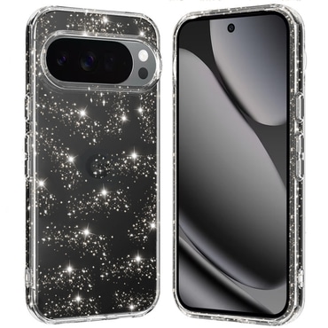 Prozirna TPU gel maskica Techsuit "SparkleSkin" za Google Pixel 10 Pro XL